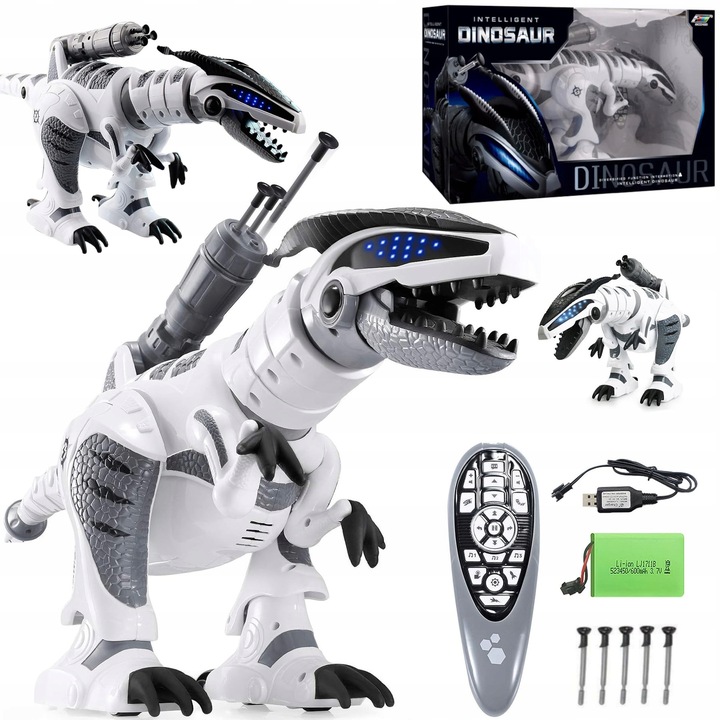 OGROMNY DINOZAUR STEROWANY T-REX ROBOT INTERAKTYWNY STRZELA TAŃCZY