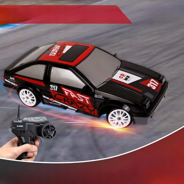 Samochód Auto RC Drift Zdalnie Sterowane Sterowany na Pilot Driftu 4x4