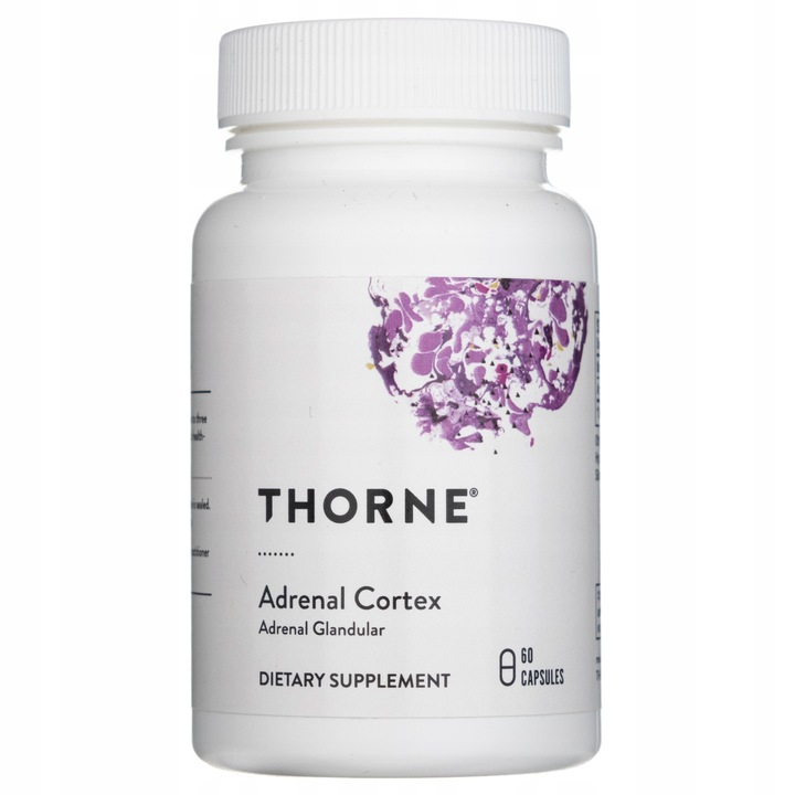 THORNE RESEARCH Adrenal Cortex - Kora Nadnerczy (60 kaps.)