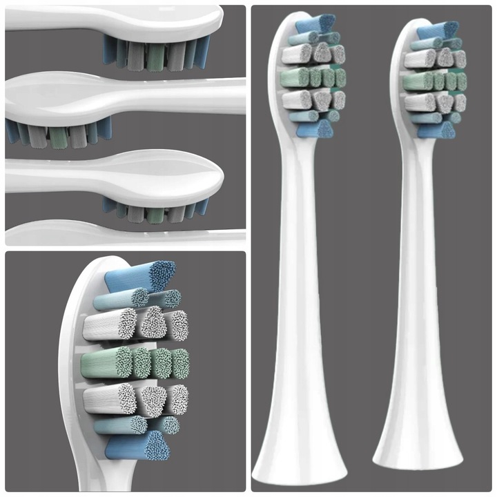 SZCZOTECZKA SONICZNA DO ZĘBÓW ELEKTRYCZNA POLSKIE MENU TRYB INDYWIDUALNY