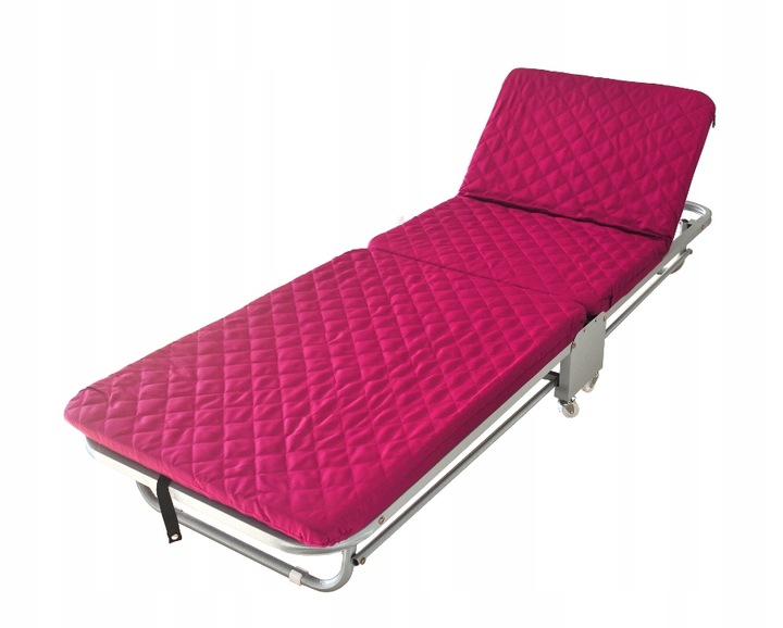 SKŁADANE ŁÓŻKO POLOWE TURYSTYCZNE REGULOWANE OPARCIE LEŻANKA LEŻAK POLÓWKA