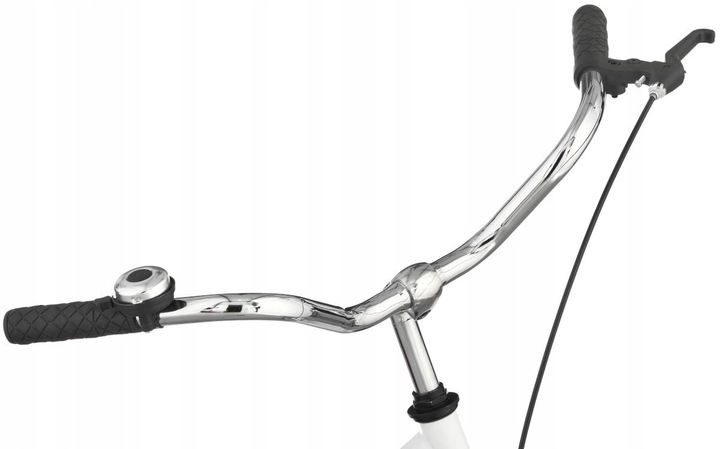 Rower miejski INDIANA Moena 26 cali damski Biały