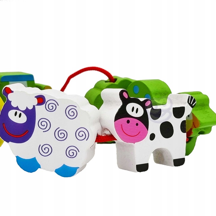 NAWLEKANKA KLOCKI MONTESSORI FARMA ZWIERZAK WOOPIE