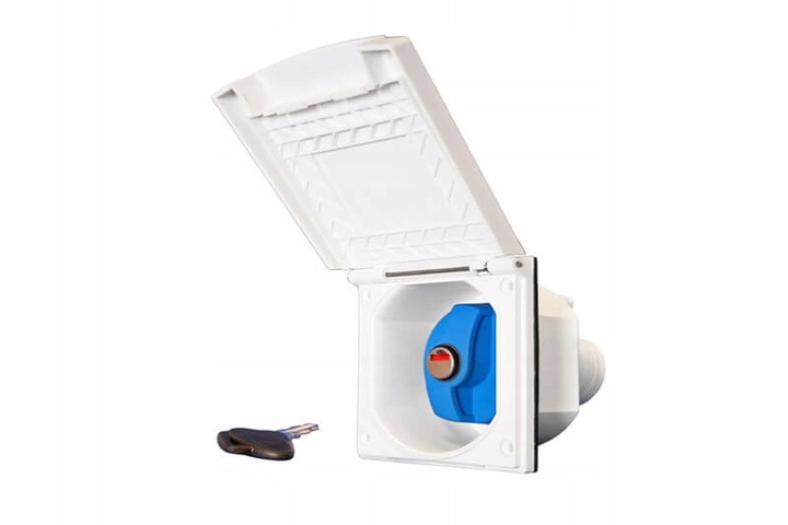 Gniazdo zewnętrzne wody z kluczem Haba