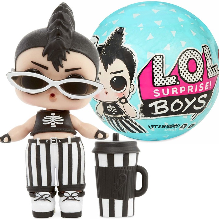 LALKA LOL SURPRISE BOYS MGA CHŁOPIEC KULA SUPRISE