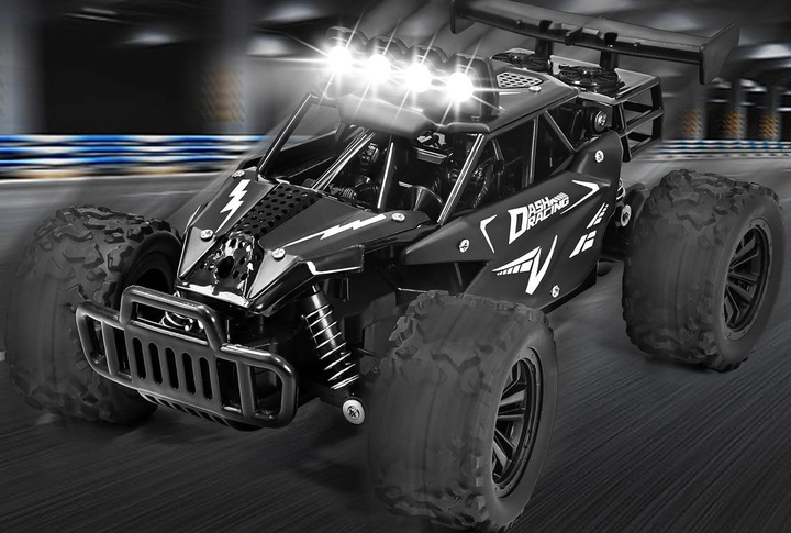 SAMOCHÓD ZDALNIE STEROWANY AUTO TERENOWE RC AUTKO PILOT LED ZABAWKA PREZENT