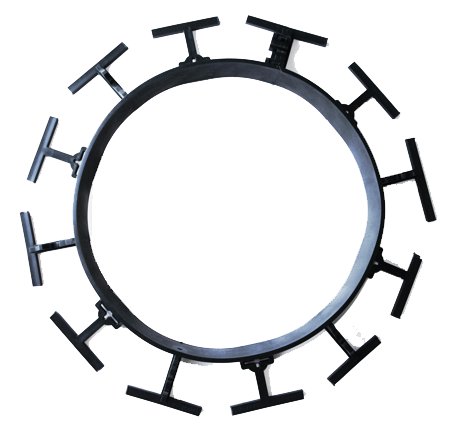 OBRZEŻE TRAWNIKOWE OGRODOWE 5,8cm PALISADA EKO BORDER 58mm 40m + 200 KOTEW