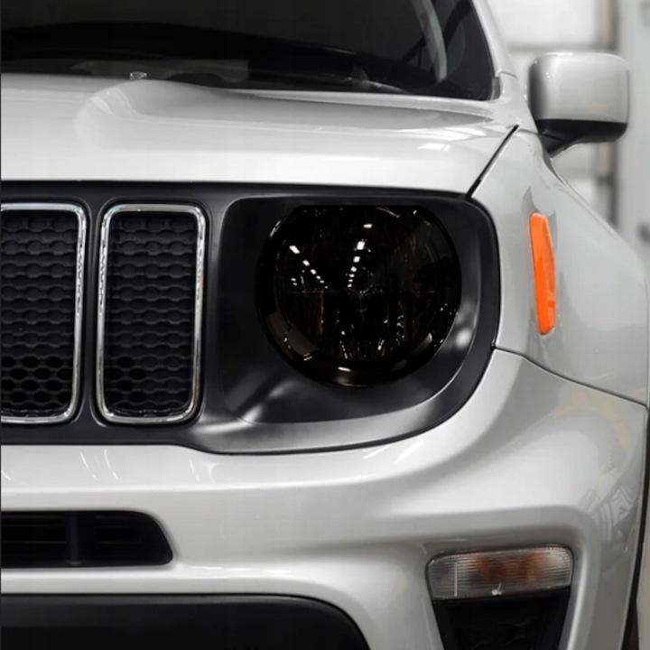 Folia Do Przyciemniania Lamp Czarna Ciemna Do Przednich Tylnych Reflektorów