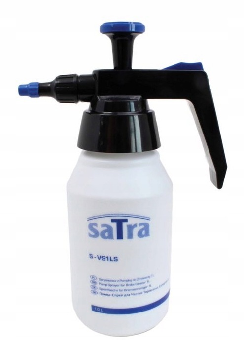 SPRYSKIWACZ Z POMPKĄ DO ZMYWACZY 1 LITR SATRA S-VS1LS