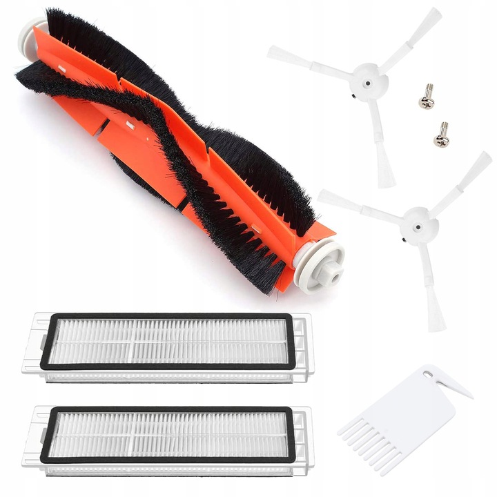 Zestaw Szczotki Filtry do Xiaomi Mi Robot Vacuum Roborock S5 S6 S50 S51 S55