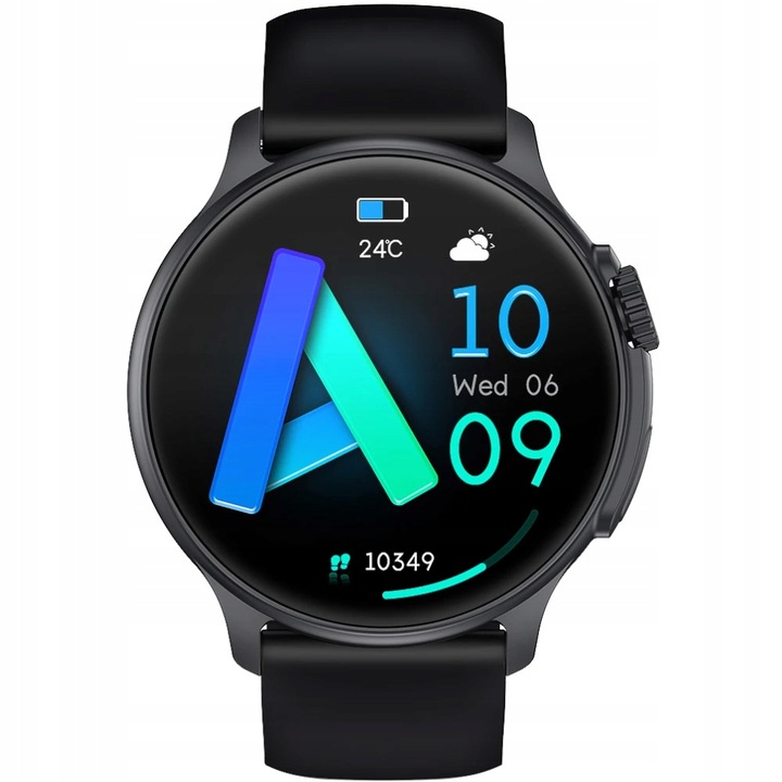 Zegarek SMARTWATCH Rubicon ROZMOWY MENU PL KROKI AMOLED ALWAYS ON DISPLAY