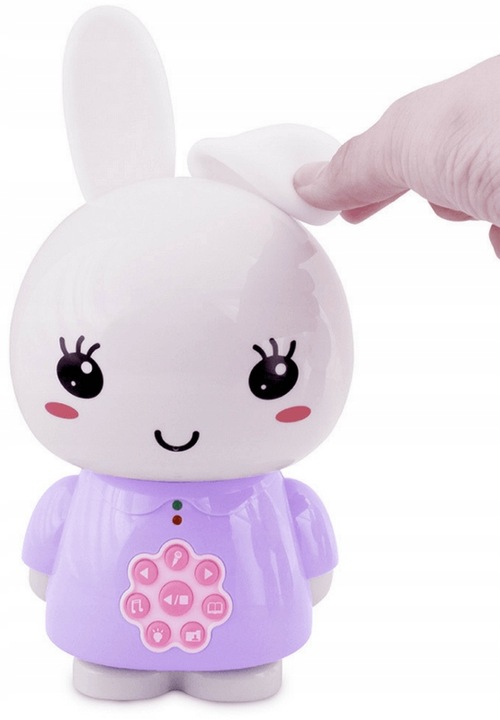 ALILO HONEY BUNNY KRÓLICZEK INTERAKTYWNY MP3 PIOSENKI BAJKI LAMPKA