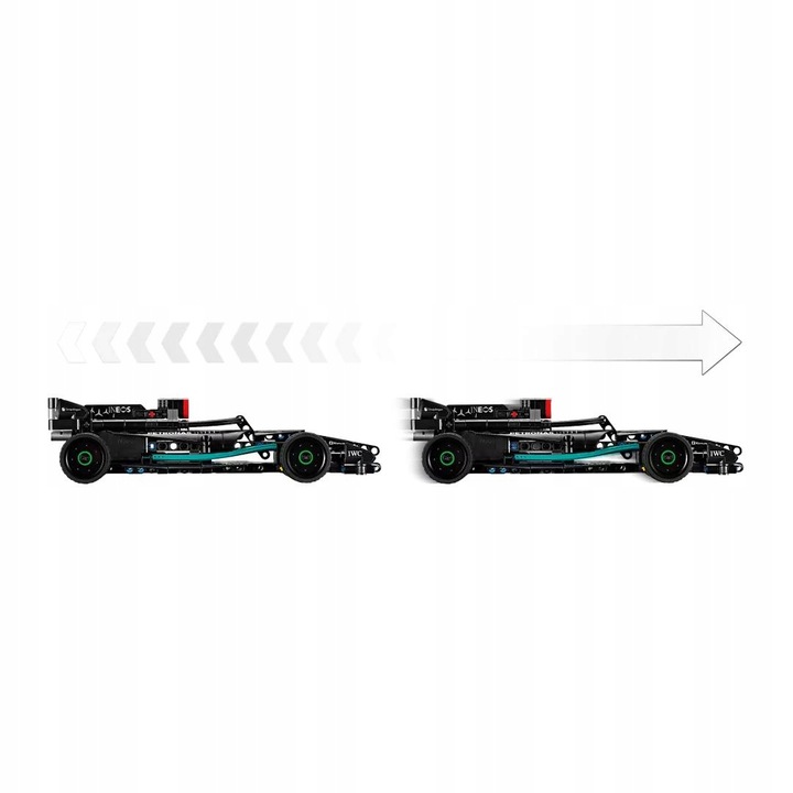 LEGO TECHNIC 8+ AUTO SAMOCHÓD WYŚCIGOWY MERCEDES- AMG F1 W14 E 42165