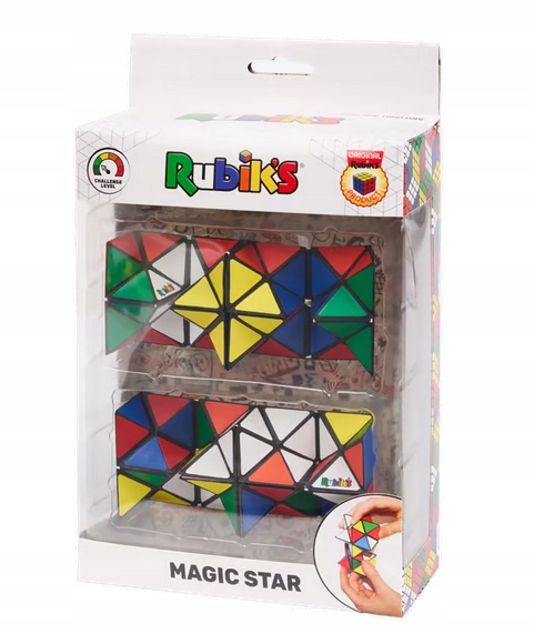 UKŁADANKA RUBIKS MAGIC STAR UKŁADANKA LOGICZNA ŁAMIGŁÓWKA DLA DZIECI PREZEN