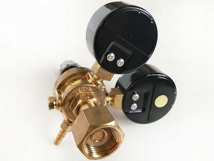 SPAWARKA MIGOMAT REDUKTOR Ar/CO2 2 zegary CO2 MIX