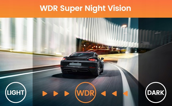 REJESTRATOR NCS HD REGULOWANE KAMERA SAMOCHODOWA