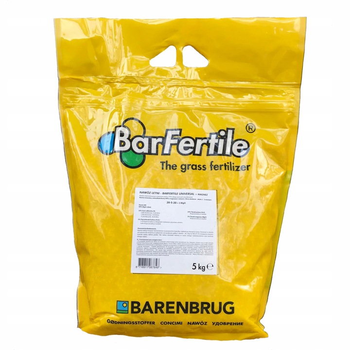 Barfertile Universal Nawóz letni 5kg Barenbrug
