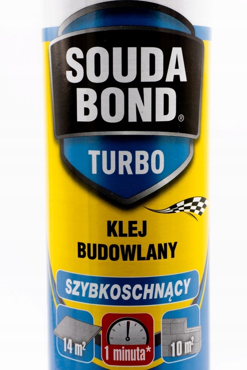 12x Soudal Soudabond Turbo Szybkoschnący Minuta Pianoklej Budowlany 750ml