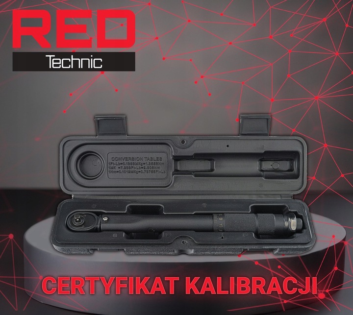 Klucz DYNAMOMETRYCZNY do Kół 3/8'' 7-112Nm z Blokadą Certyfikat Kalibracji