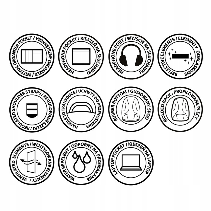 PLECAK SZKOLNY BEUNIQ MŁODZIEŻOWY BEUNIQ STARS CZARNY W GWIAZDKI