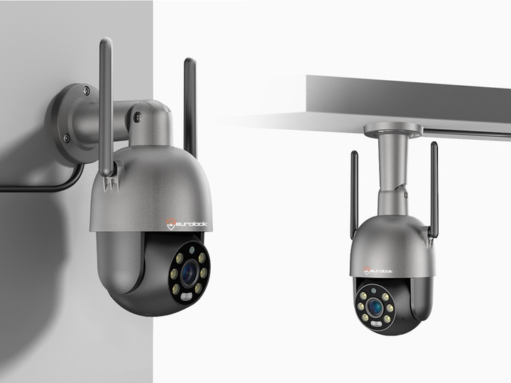 Zewnętrzna Obrotowa Kamera IP WiFi 8MPx 4K ALARM