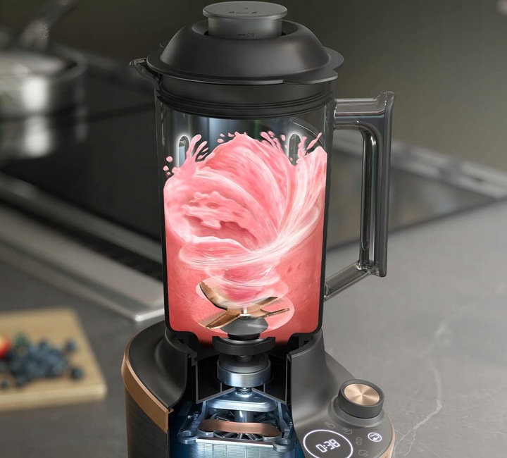 BLENDER KIELICHOWY Z MODUŁEM SOKOWIRÓWKI PHILIPS HR3770/10 +2 BIDONY TRITAN