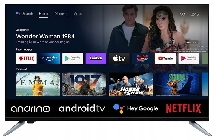 Telewizor ANDRINO 32'' AN32H01 ANDROID DVB-T2/HEVC