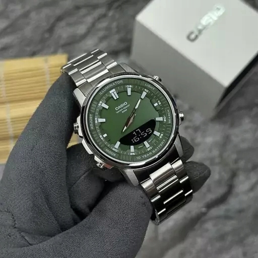 ZEGAREK MĘSKI CASIO AMW-880D-3A + BOX +GRAWER