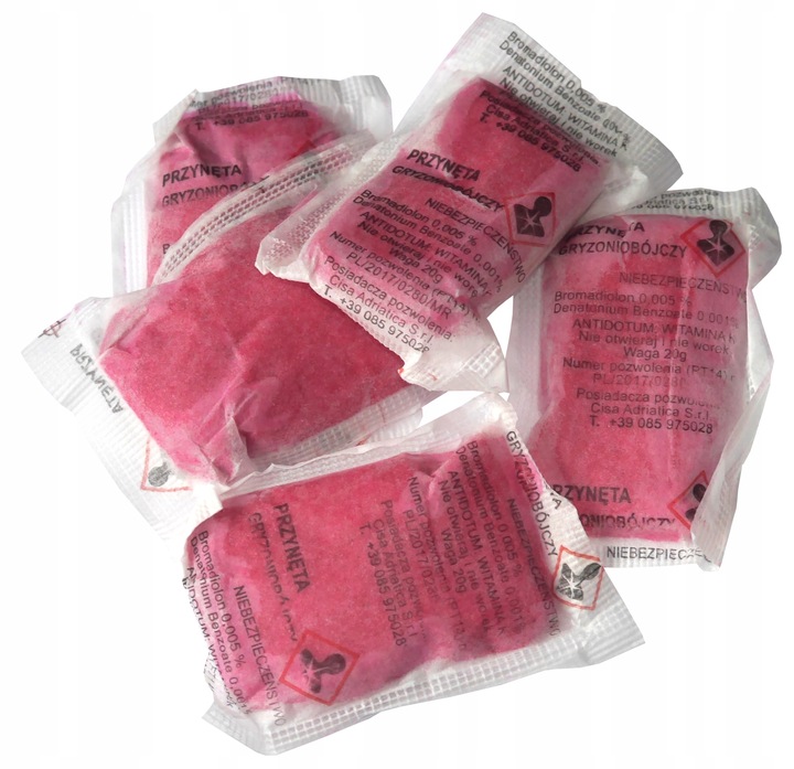 ESCARAT PASTA SILNA TRUTKA NA MYSZY SZCZURY 3 KG