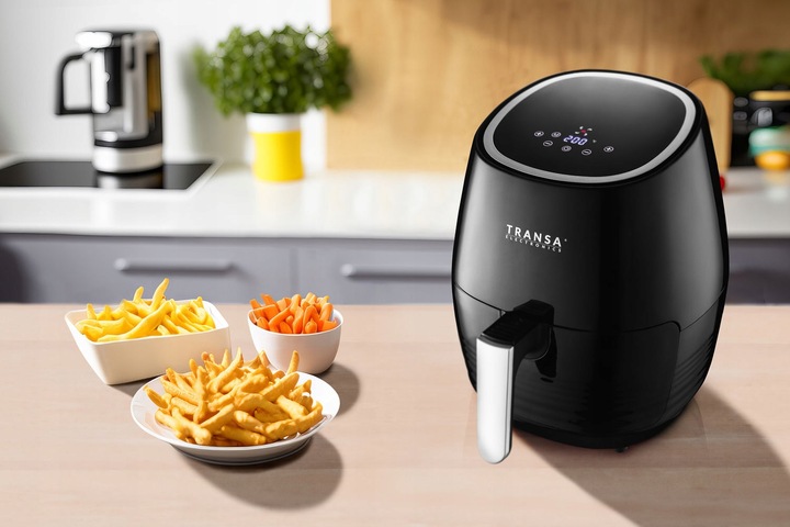 Frytkownica beztłuszczowa Czarna DOTYKOWY PANEL LED 5 PROGRAMÓW 2,5L