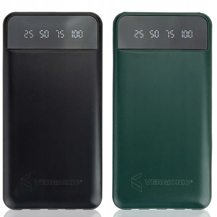 Powerbank 10000 mAh POWER BANK z latarką lightning, microUSB, USB-C, USB