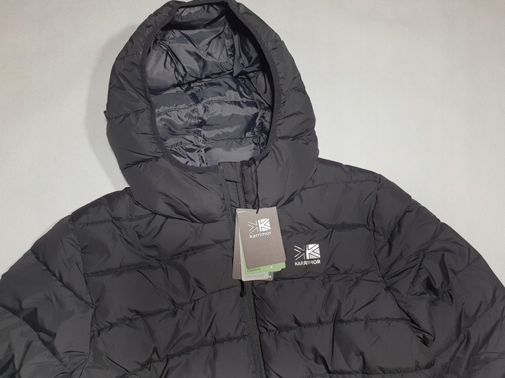 KARRIMOR czarna kurtka pikowana jesień/zima XL