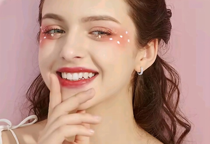 SREBRNE KOLCZYKI serduszka kółka DLA DZIEWCZYNKI STAL CHIRURGICZNA 316L