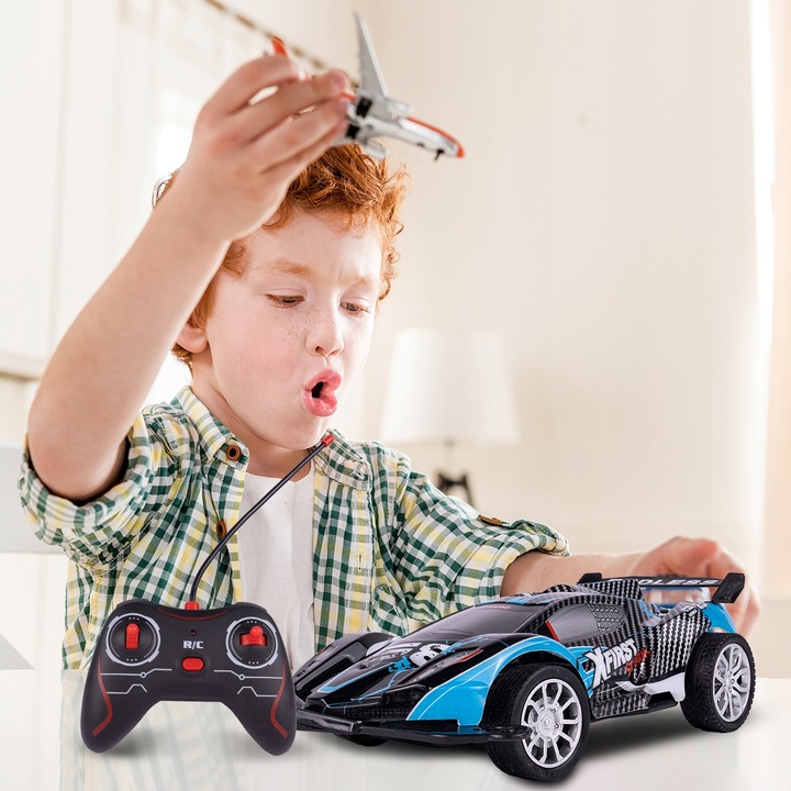 SAMOCHÓD WYŚCIGOWY AUTO KASKADER ŁADOWARKA ZDALNIE STEROWANY WYSCIGÓWKA USB