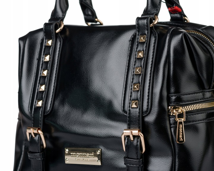 MONNARI Torebka damska kuferek Listonoszka Pojemny PREMIUM do pracy Pojemny