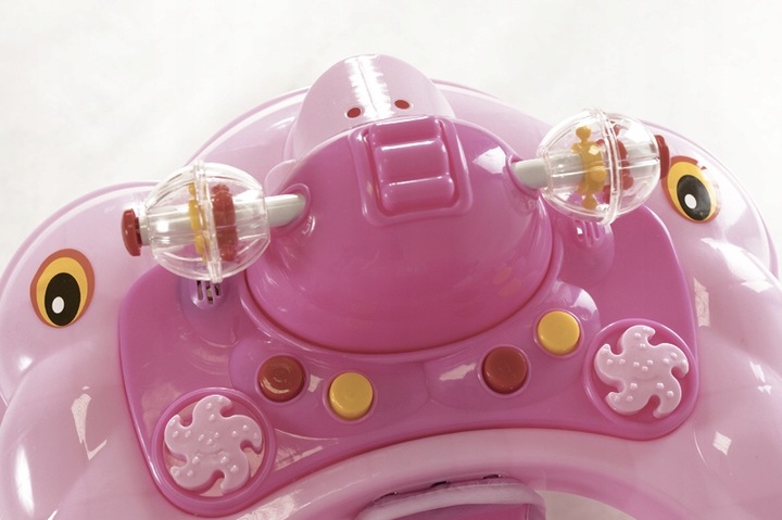 JEŹDZIK CHODZIK INTERAKTYWNY DLA DZIECI REGULACJA WYSOKOŚCI PCHACZ 3 KOLORY