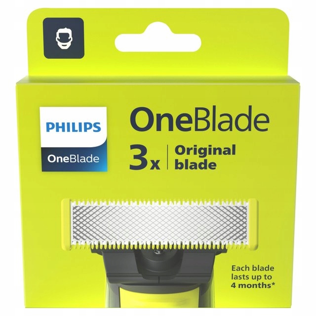 3x OSTRZE PHILIPS ONEBLADE ORYGINALNE QP2520 QP2530 QP6541 GOLARKA GŁOWICA