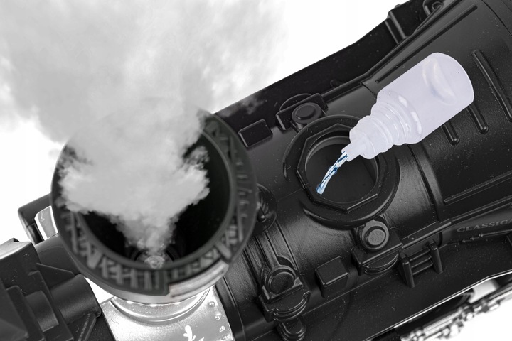 Elektryczna KOLEJKA LOKOMOTYWA POCIĄG towarowy NA PILOTA Tor PARA 2,4 GHz