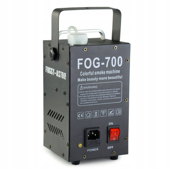 Maszyna do dymu z efektem Astro LED Halloween