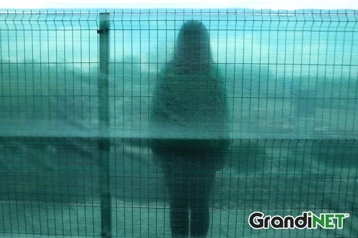 Siatka Cieniująca 1x30m 90% UV Osłonowa Maskująca Ogrodzenie Osłona Na Płot