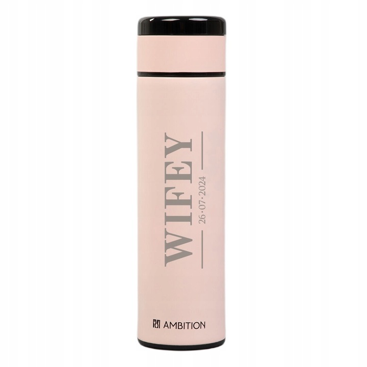 Butelka termiczna dla niej 420ml GRAWER PREZENT upominek dla PANNY MŁODEJ