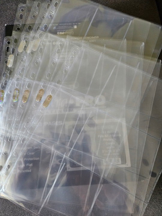 Strony do segregatora Platinum Ultra Pro - 100 sztuk