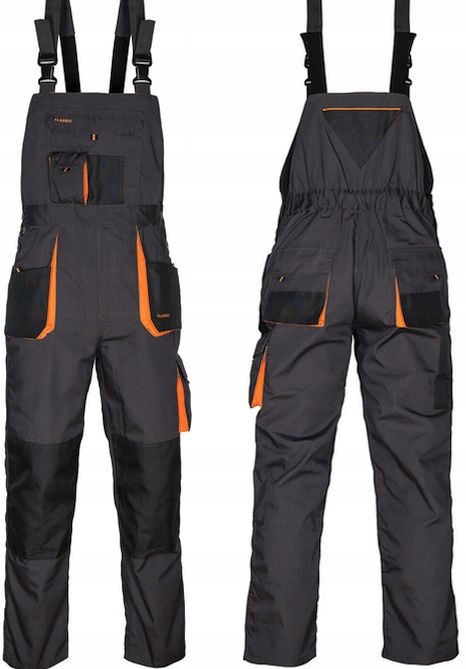 ART.MAS Spodnie robocze Classic ogrodniczki r. 52