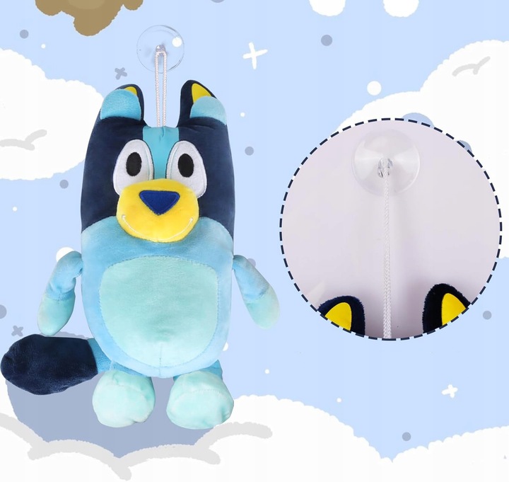 2-PAK PLUSZOWA PRZYTULANKA MIĘKKA ZABAWKA BLUEY DLA CHŁOPCÓW I DZIEWCZYNEK