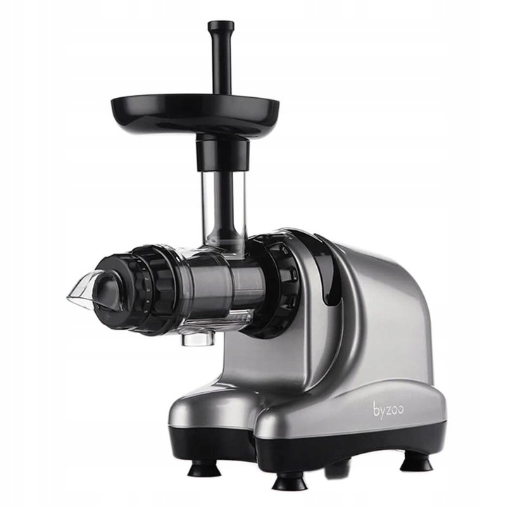 Wyciskarka do soków pozioma BYZOO Rhino srebrny