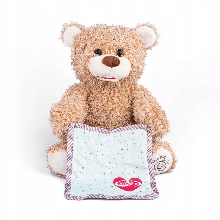 Interaktywna Maskotka, pluszak Miś A Kuku dla dzieci 18m+, Dumel