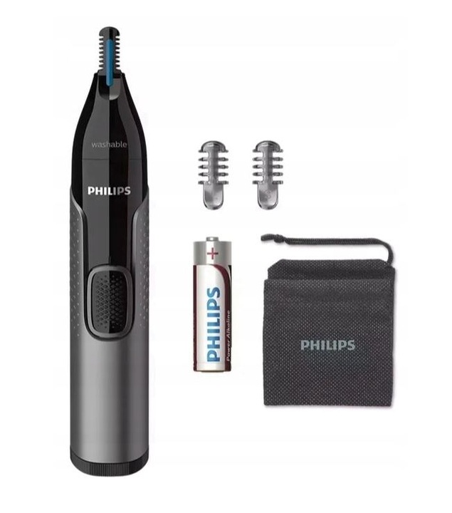 TRYMER DO NOSA BRWI USZU MASZYNKA PHILIPS GOLARKA + ETUI GRATIS