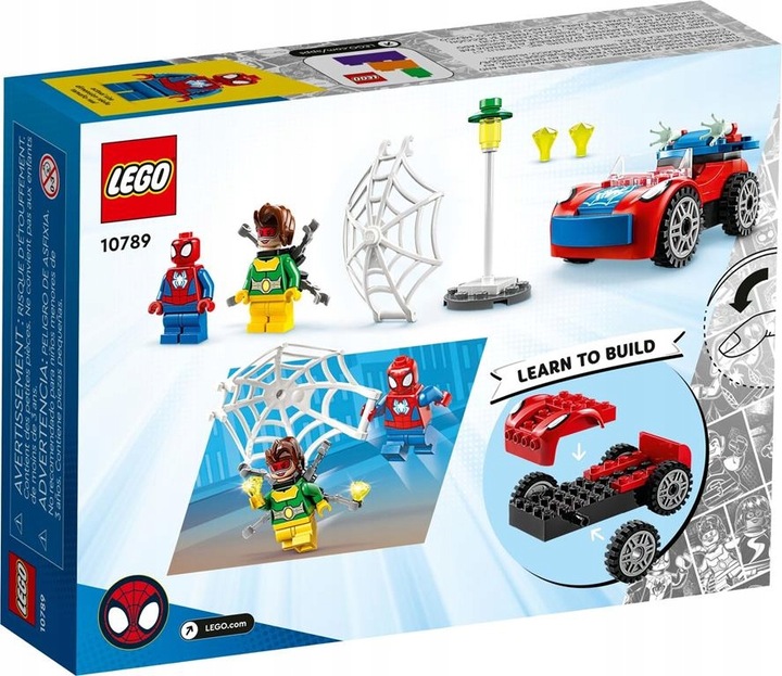 KLOCKI LEGO | SUPER HEROES 10789 SAMOCHÓD SPIDER-MANA I DOC OCK + TORBA