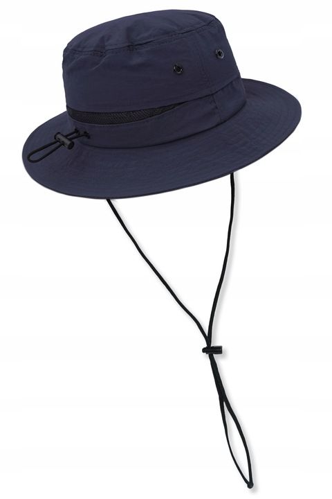 KAPELUSZ Wędkarski z SIATKĄ Wodoodporny Składany Rybacki GRANAT Pako Jeans