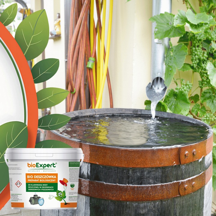 Deszczówka BIO Preparat do oczyszczania deszczówki Klarowanie 5kg BIOEXPERT